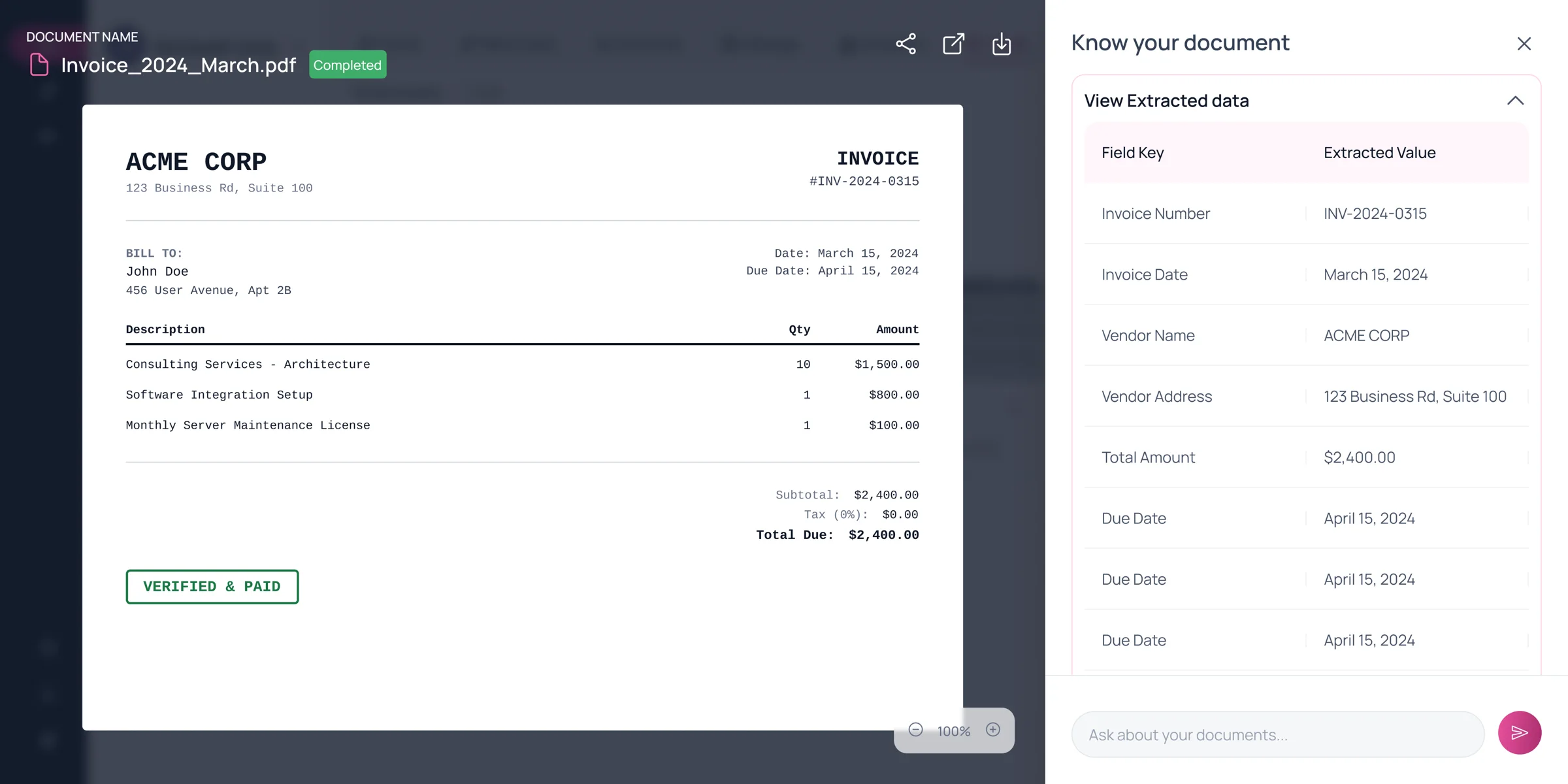 Varnamala interface